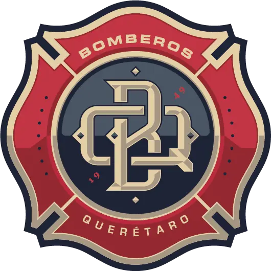 Logo Bomberos Querétaro Premium