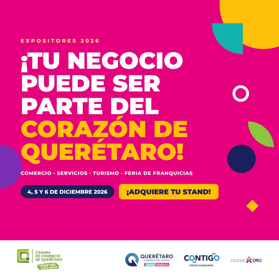 Invitación para expositores del Festival Comercial El Corazón de Querétaro 2026